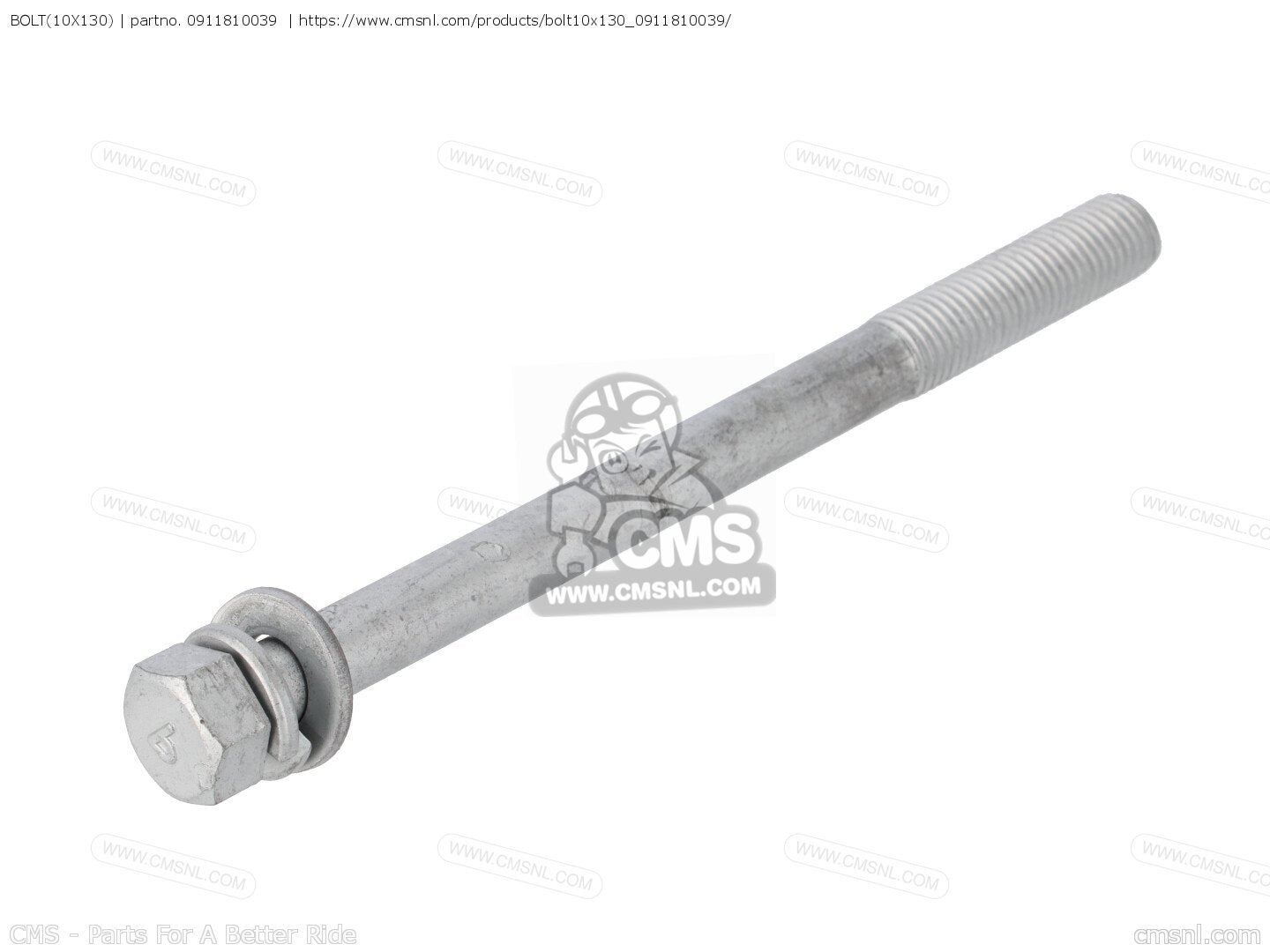 Suzuki Motorcycle Bolt - 10X130
