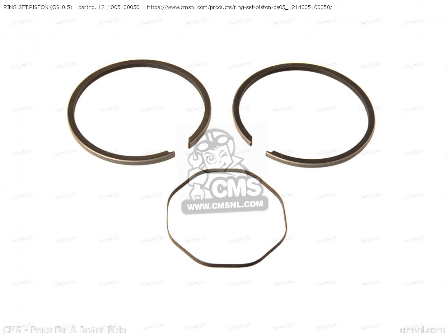 Suzuki Motorcycle Ring Set - Piston