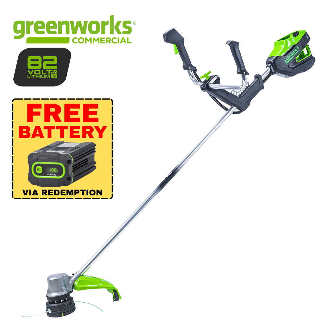 Greenworks 82V Gen II 2.0kW Bike Handle String Trimmer - Skin Only