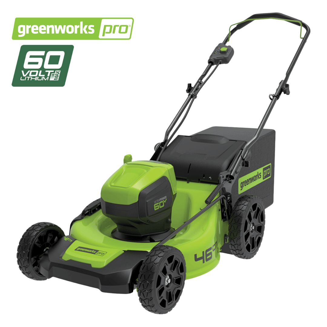 Greenworks 60V Pro Brushless Push Lawnmower 46cm (18")