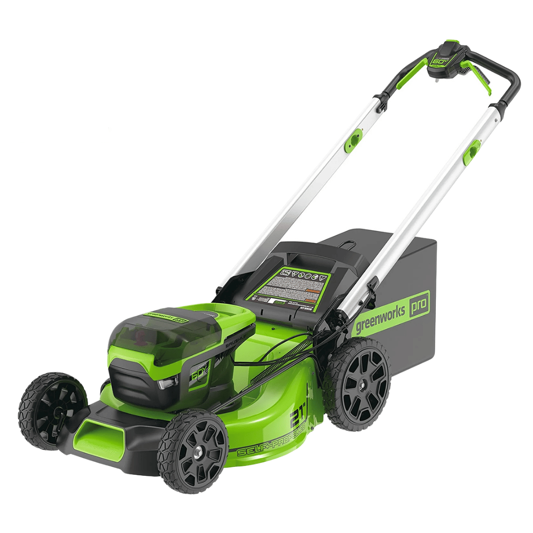 Greenworks 60V Pro Brushless Self-Propelled Lawn Mower 51cm (21'')
