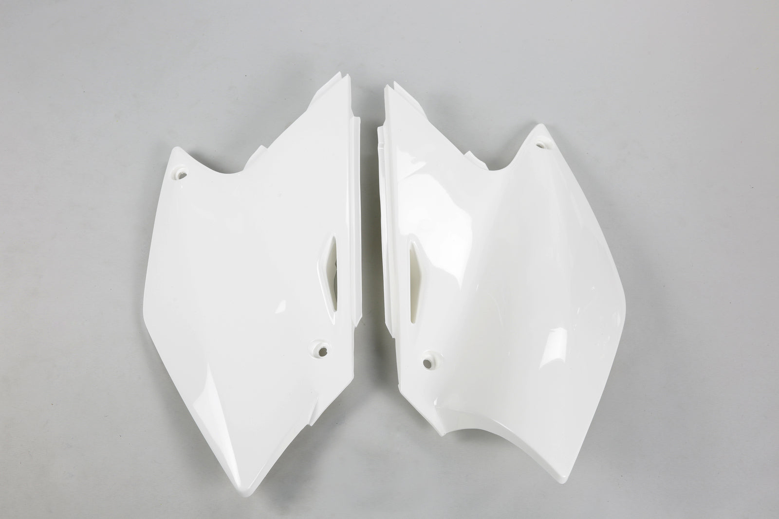 UFO Motorcycle Side Covers Suzuki Rmz 250 - White
