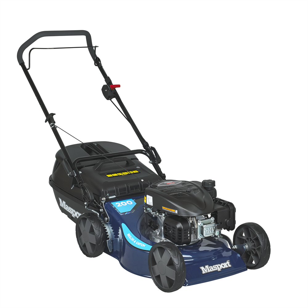 Masport S18 200 ST 3'n1 M&C Petrol Lawn Mower