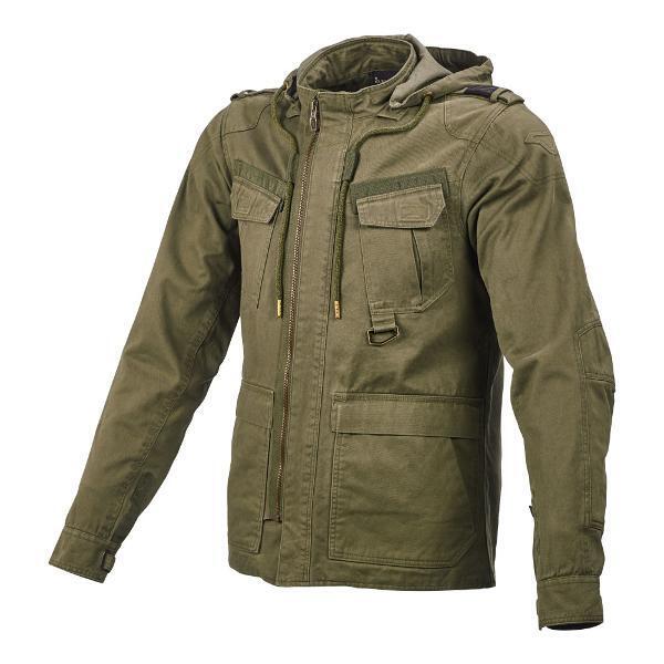 Macna Combat Textile Jacket - Green - X-Large