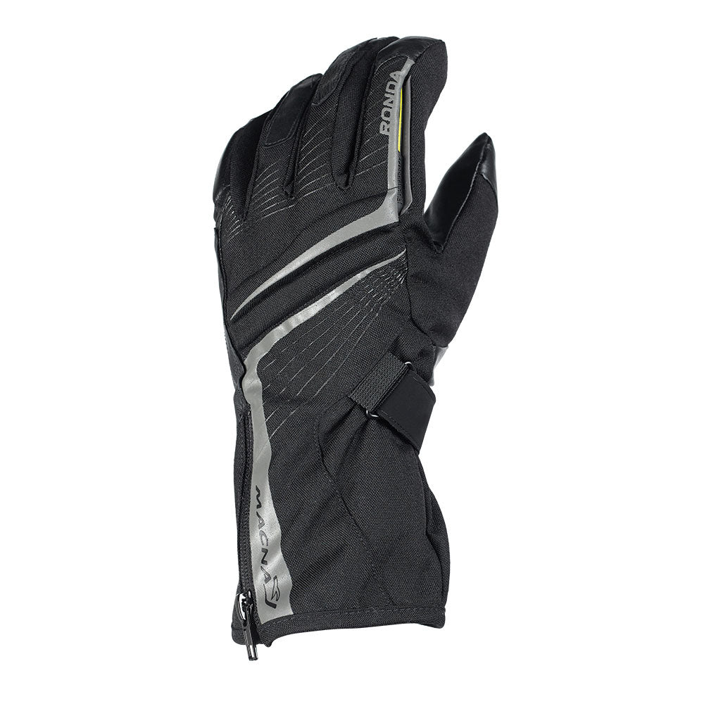 Macna Ronda Motorcycle Ladies Waterproof Gloves - Black - Medium