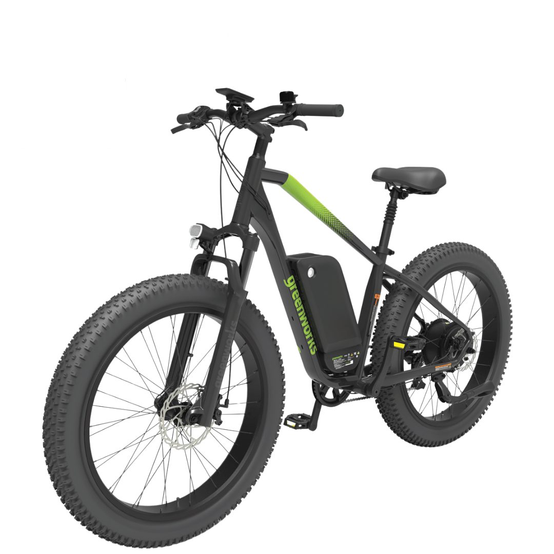 Greenworks 60V VENTURE Series 26” Fat Tyre Electric Mountain Bike