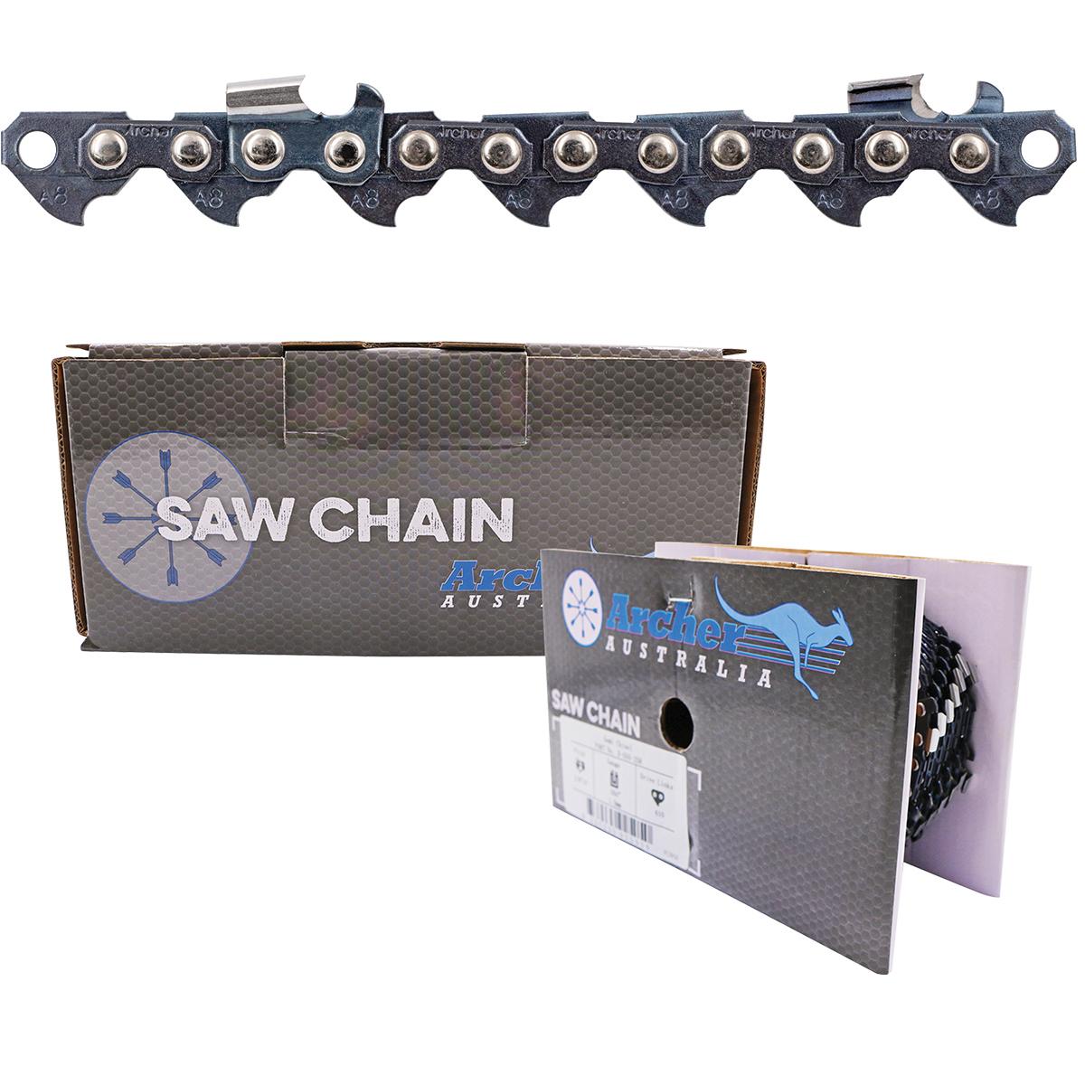 Archer Chain Reel - 3/8", .058", 25ft, Semi Chisel, Skip Tooth