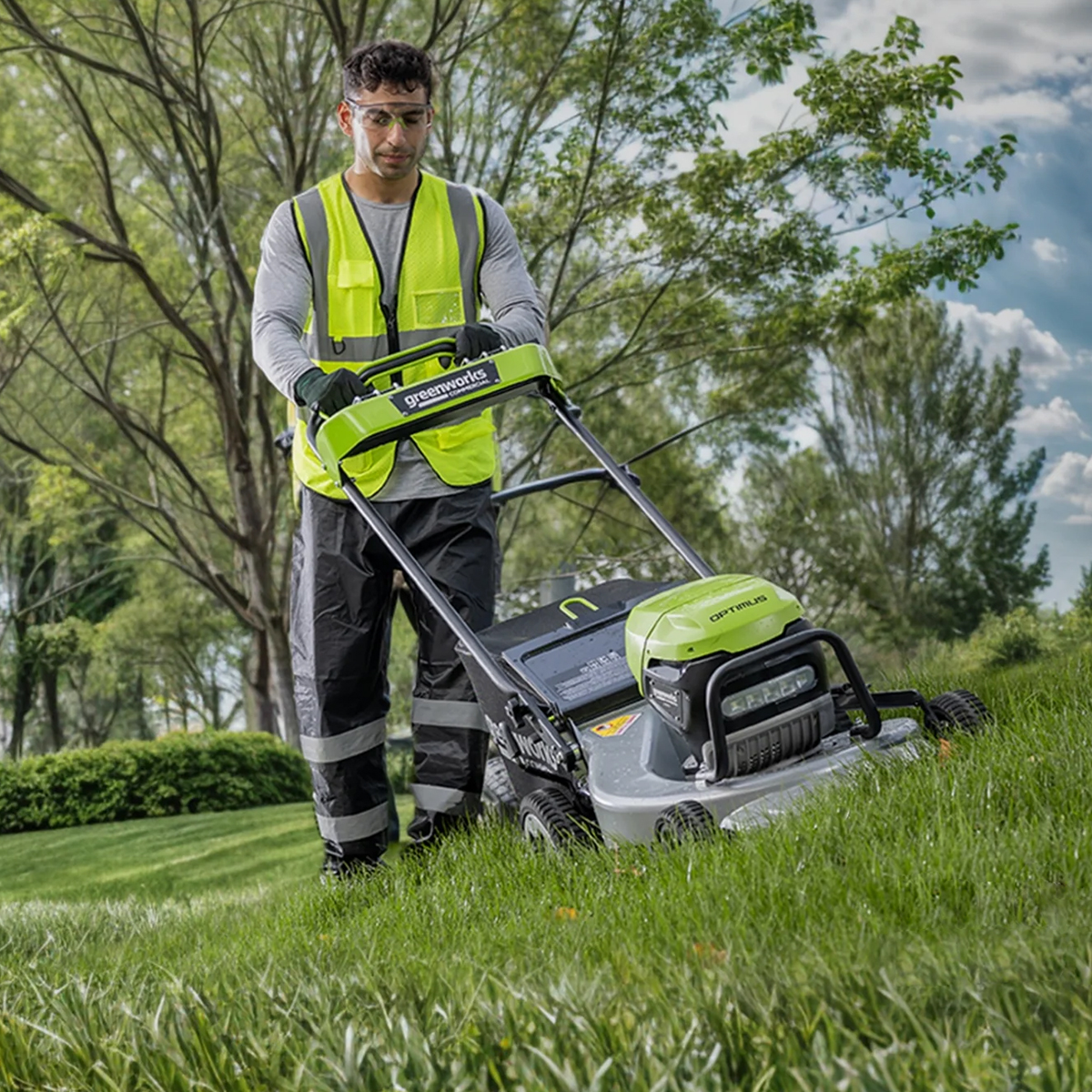 Greenworks 82v Optimus 22" ATM Self-Propelled Lawn Mower - Skin Only