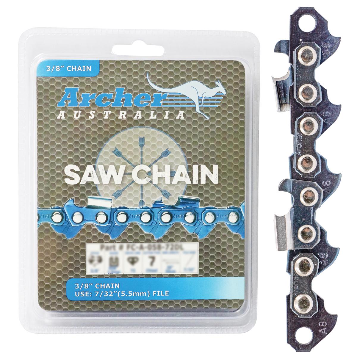 Archer Chain Loop - 3/8", .058", 72DL, Full Chisel