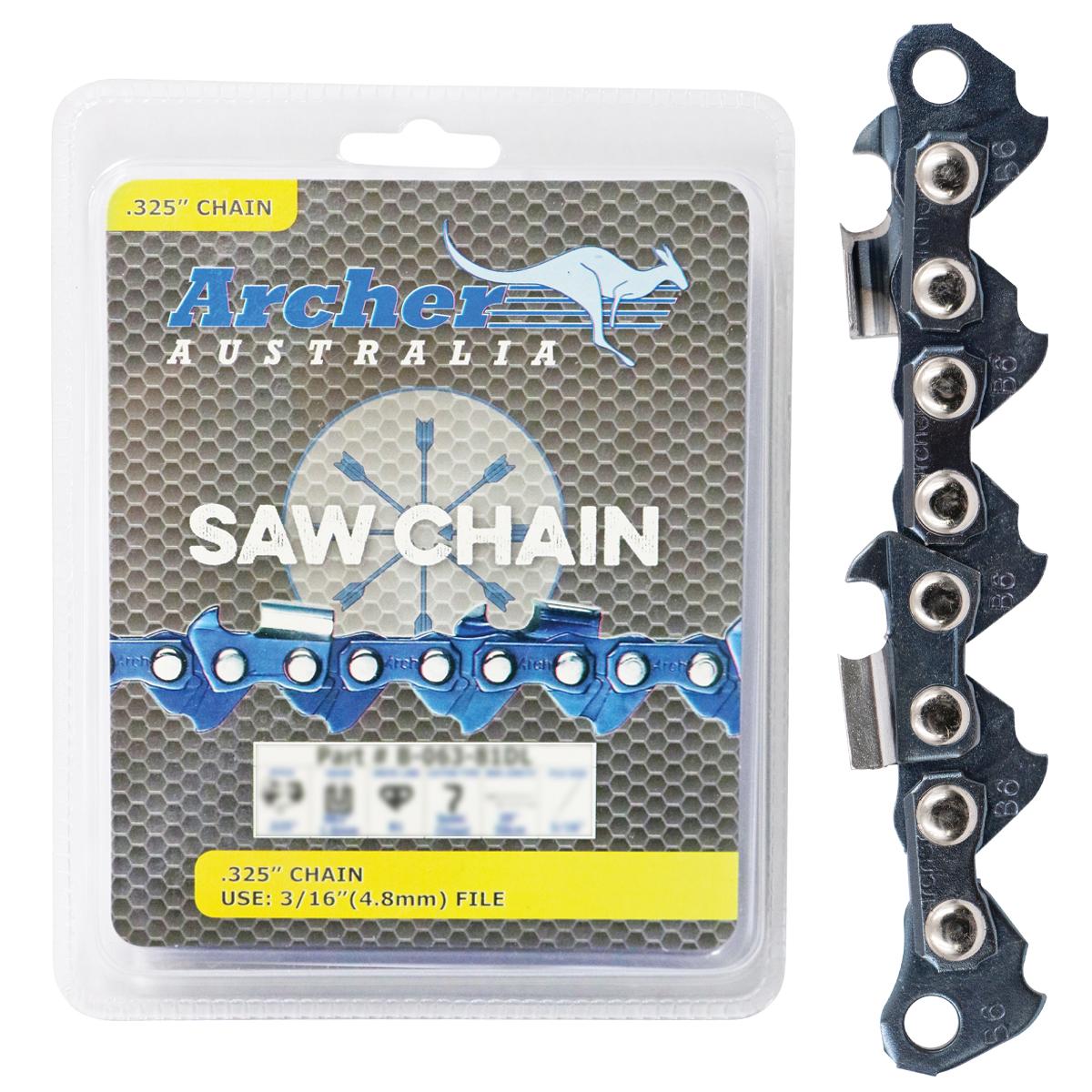 Archer Chain Loop - .325", .063", 62DL, Full Chisel