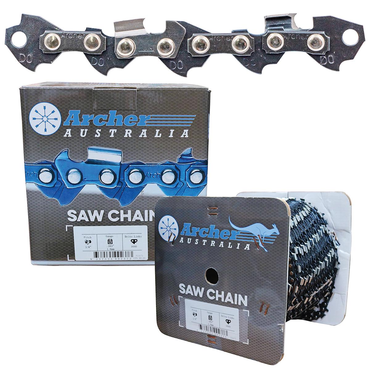 Archer Chain Reel - 3/8" LP, .050", 100ft, Full Chisel