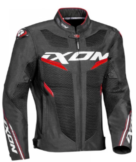 Ixon Pitrace Motorcycle Jacket - Black/White/Red - X-Large