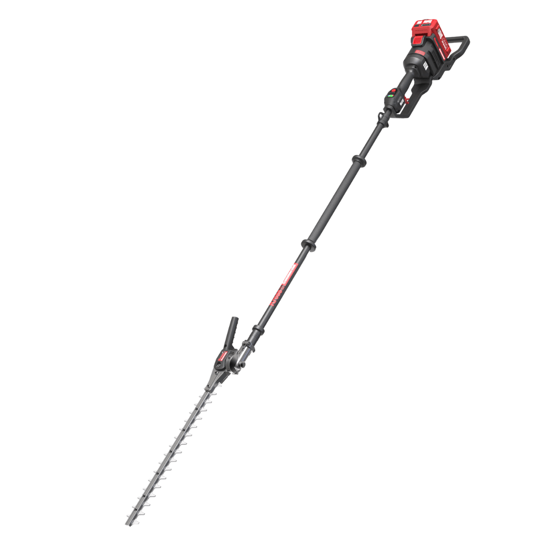 Kress 60V Commercial 55 cm Long Shaft Articulating (145°) Pole Hedge Trimmer