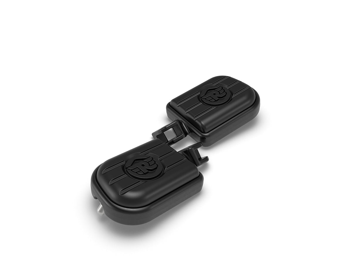 Royal Enfield Black Deluxe Footpegs - Meteor, All New Classic 350