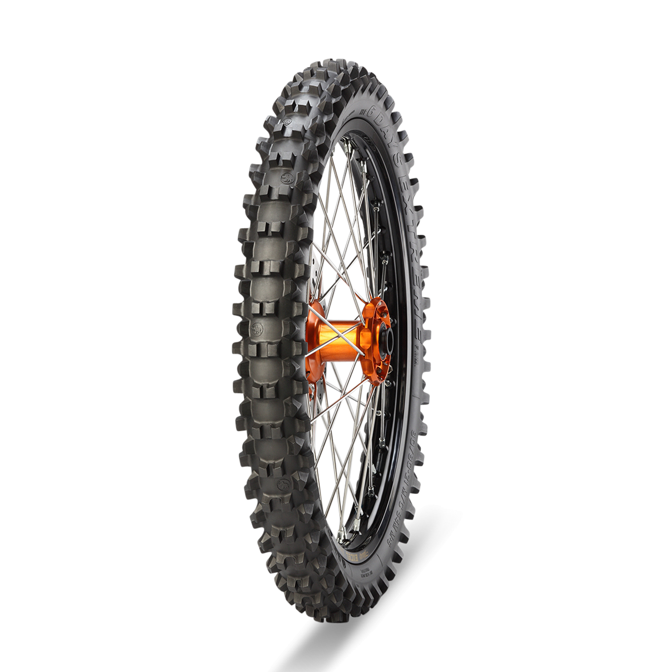 Metzeler MCE 6 Days Extreme Super Soft Front Tyre 90/100-21 M/C 57M M+S Tube Type