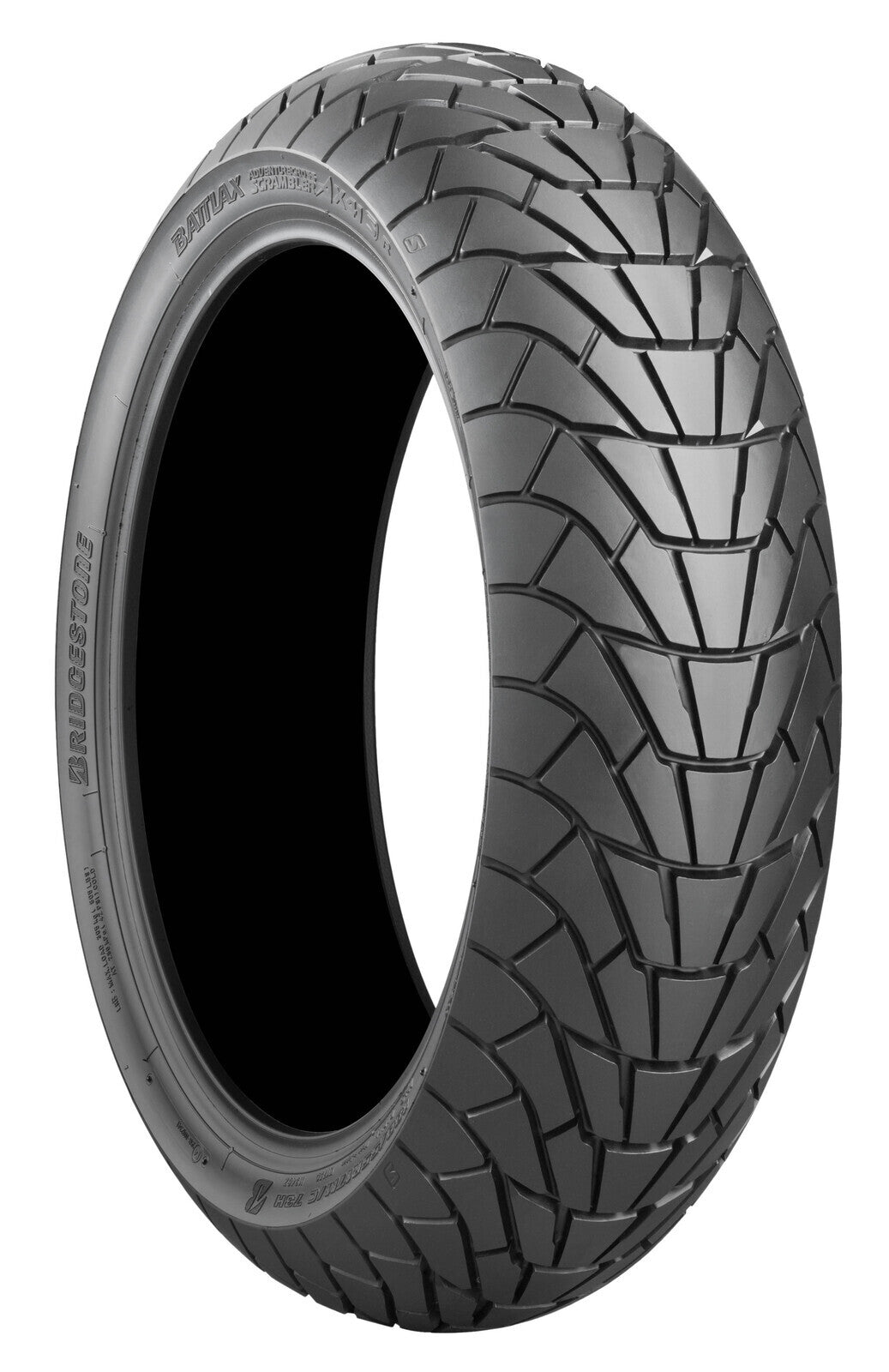 Bridgestone Battlax Adventurecross Scrambler AX41S Radial Rear Tyre 170/60 R-17 M/C 72H Tubeless