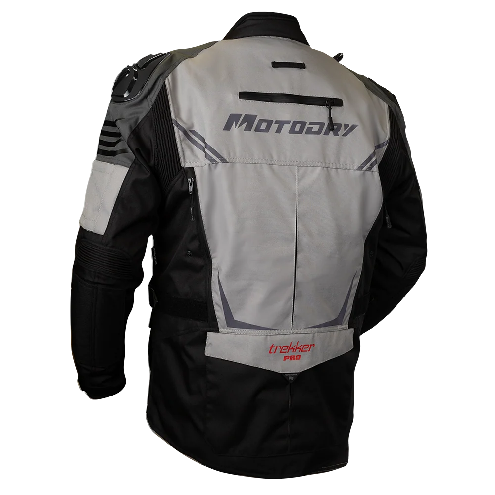 Motodry Trekker Pro Jacket - Black/Anthracite/Grey