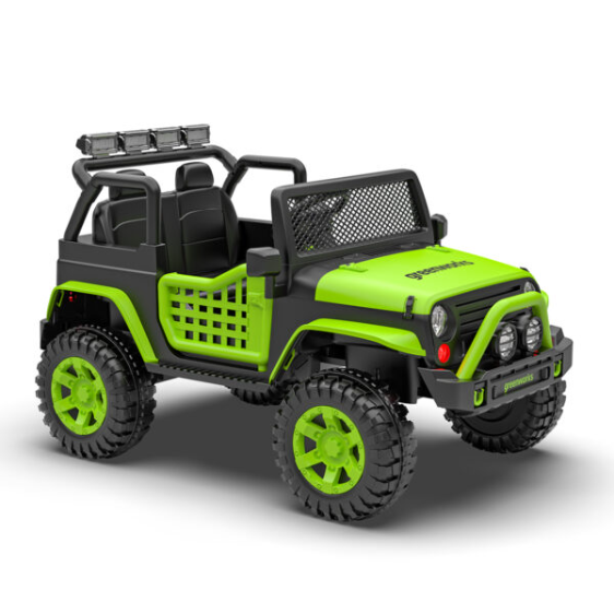 Greenworks 24V Junior Adventure Series Kids Ride-On Jeep