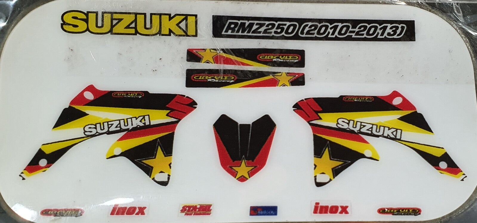 Suzuki RMZ250 Motorcycle Sticker Kit 2010-2013