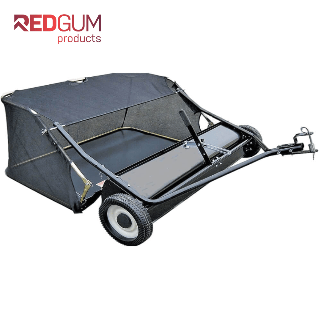 48 inch Ride-On Tow Behind Lawn Sweeper