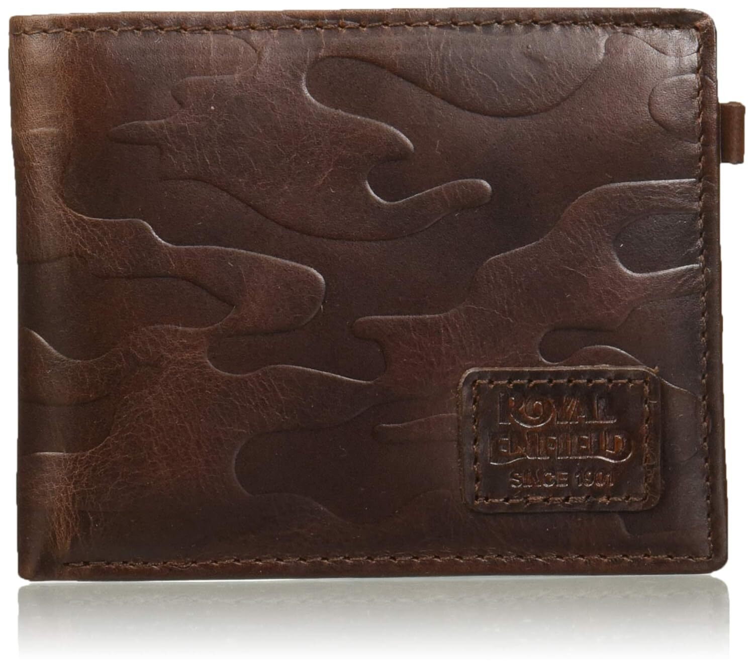 Royal Enfield Motorcycle Wallet - Brown Camo