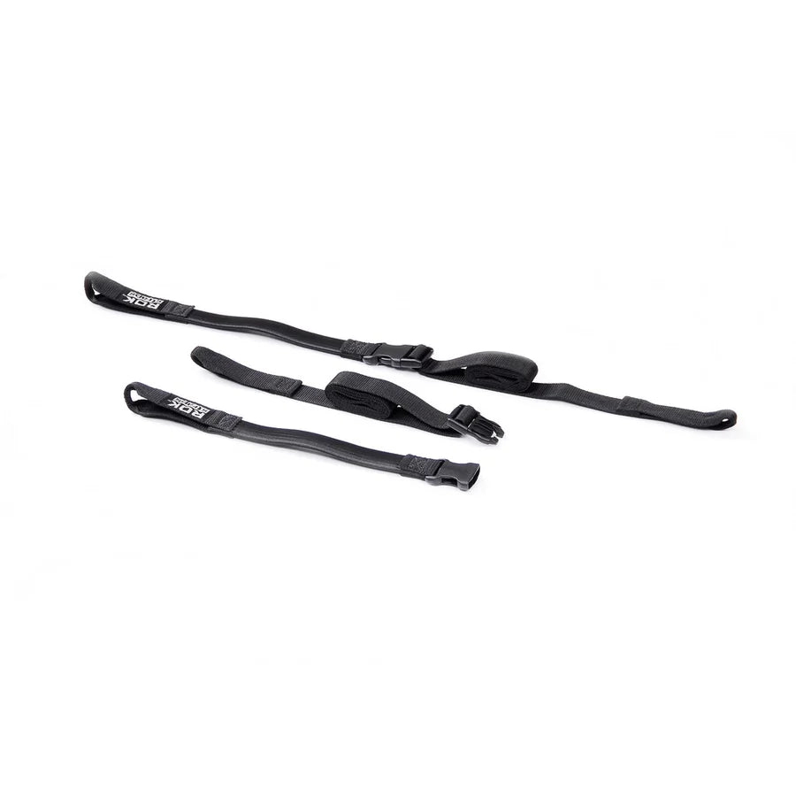 ROK straps 2 adjustable straps. Black. 500-1500 mm