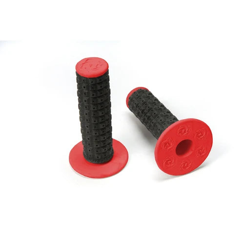 Torc 1 Mx/Enduro Dual Compound Grip Black/Red With Grip Glue