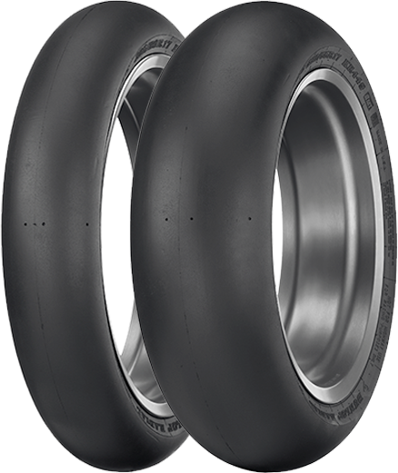 Dunlop KR451 Racing Slick Medium/Soft Rear Tyre 180/60 R-17 Tubeless