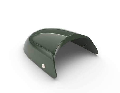 Royal Enfield British Racing Green Motorcycle Dual Seat Cowl