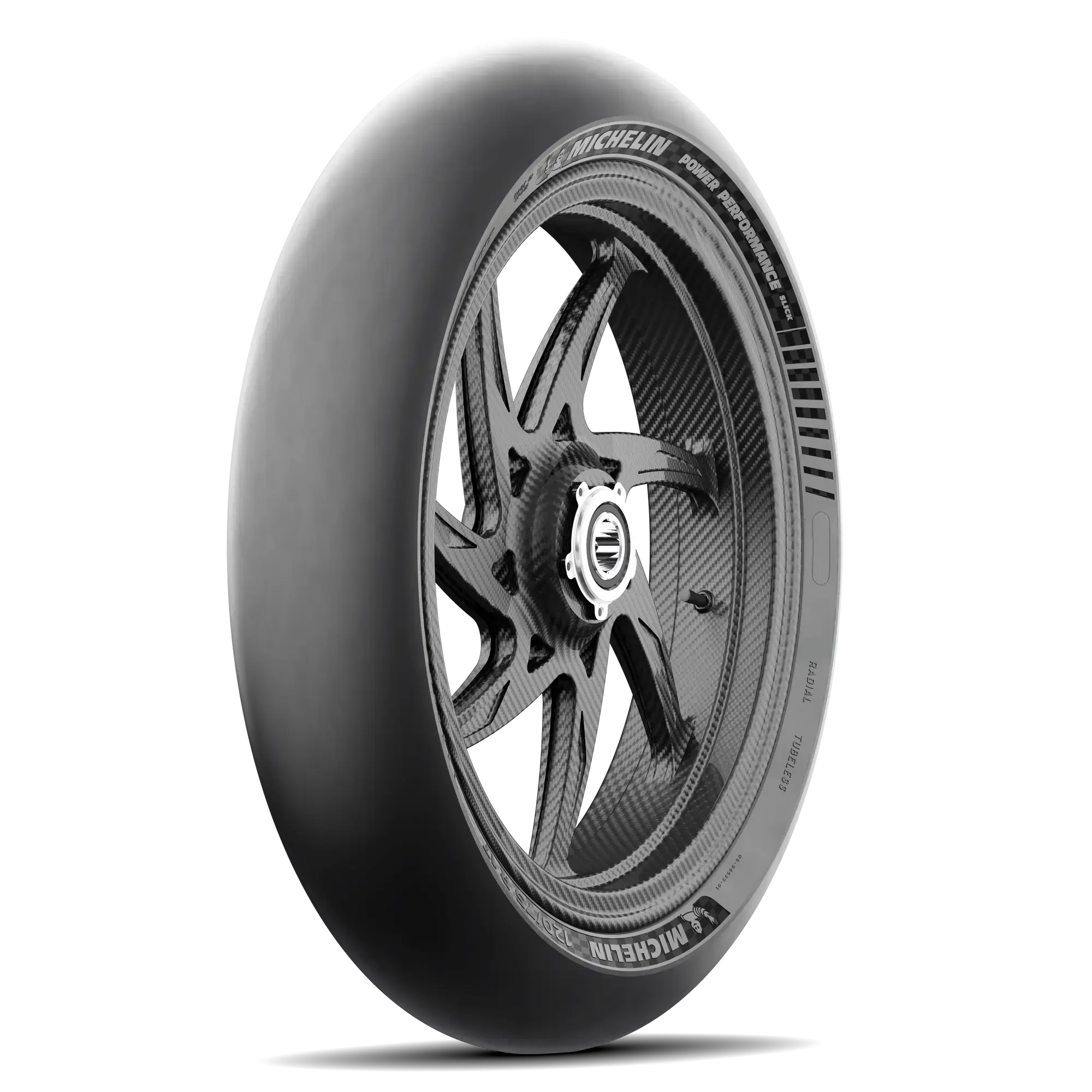 Michelin Power Performance Slick Soft Front Tyre 120/70 R-17 M/C 58V Tubeless