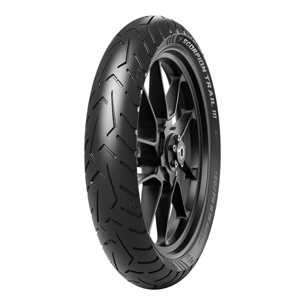 Pirelli Scorpion Trail III Front Tyre 120/70 ZR-17 M/C 58W Tubeless