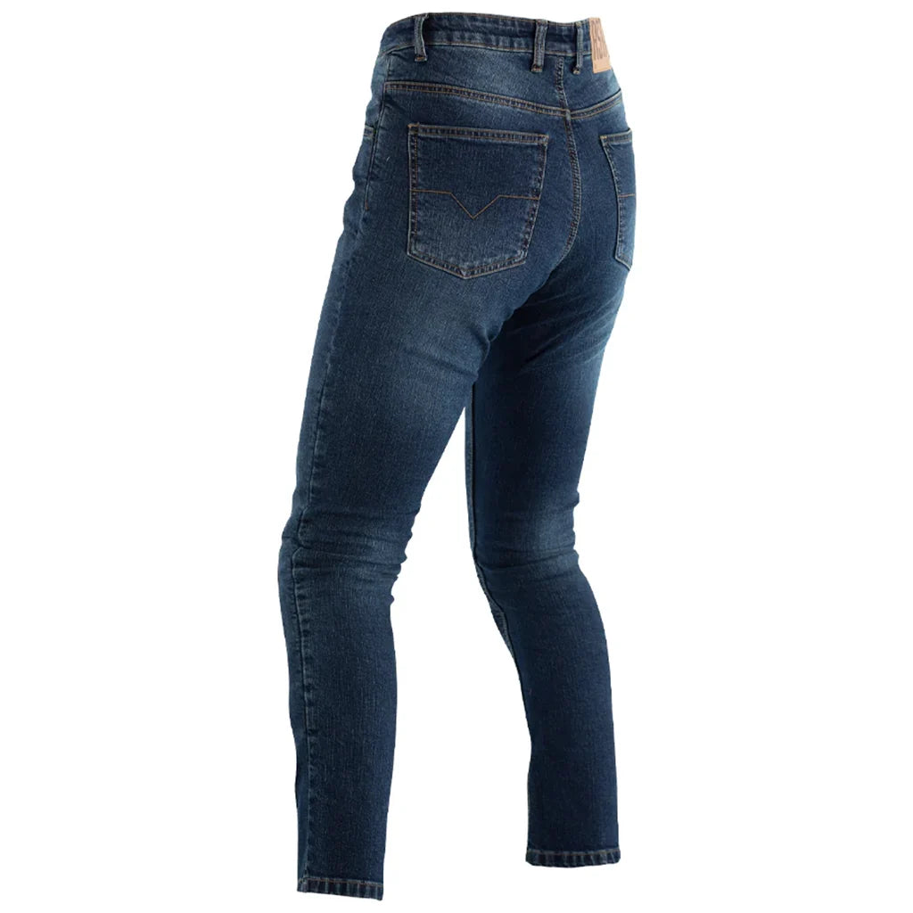 RST Ladies Tapered Fit CE Blue Kevlar Jeans