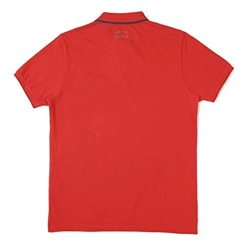Royal Enfield Motorcycling Polo Shirt Red 2XL