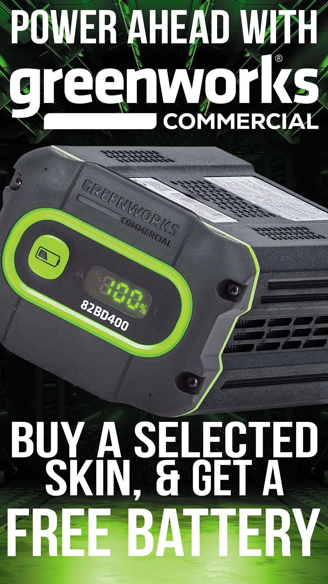 Greenworks FREE Battery