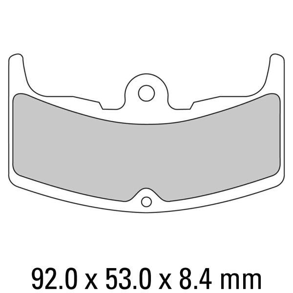 Ferodo Motorcycle Brake Disc Pad Set FDB310P