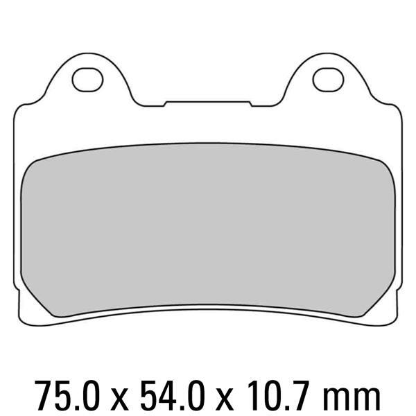Ferodo Motorcycle Platinum Brake Disc Pad Set - FDB449P