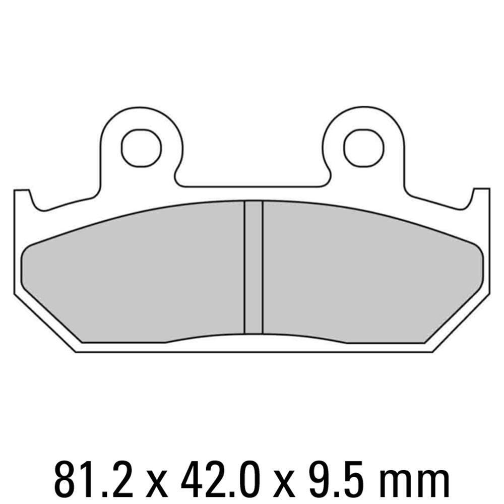 Ferodo Motorcycle Brake Disc Pad Set - FDB2113P