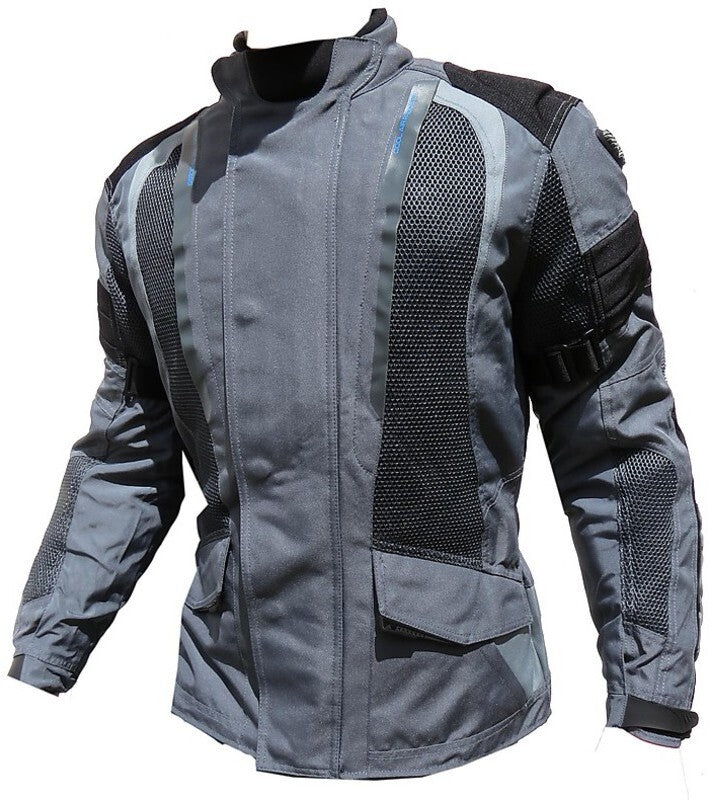 Ixon Taiga Air Motorcycle Jacket Grey - Large