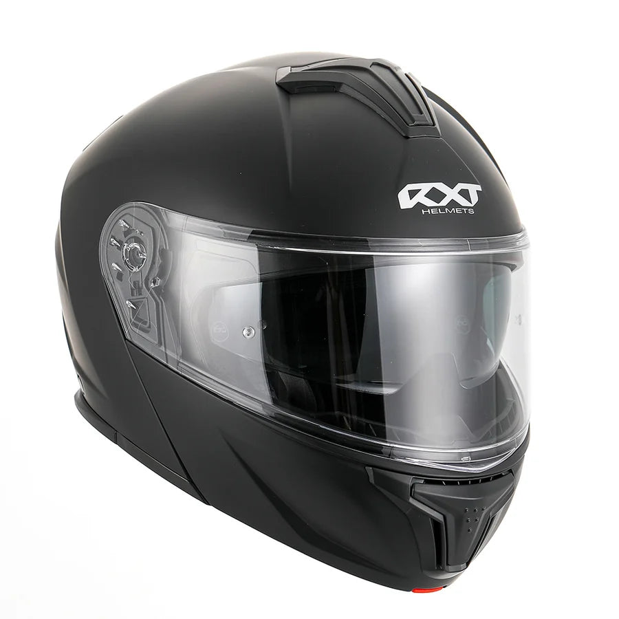 RXT 918 Flip-Up Matte Black Helmet - XXL