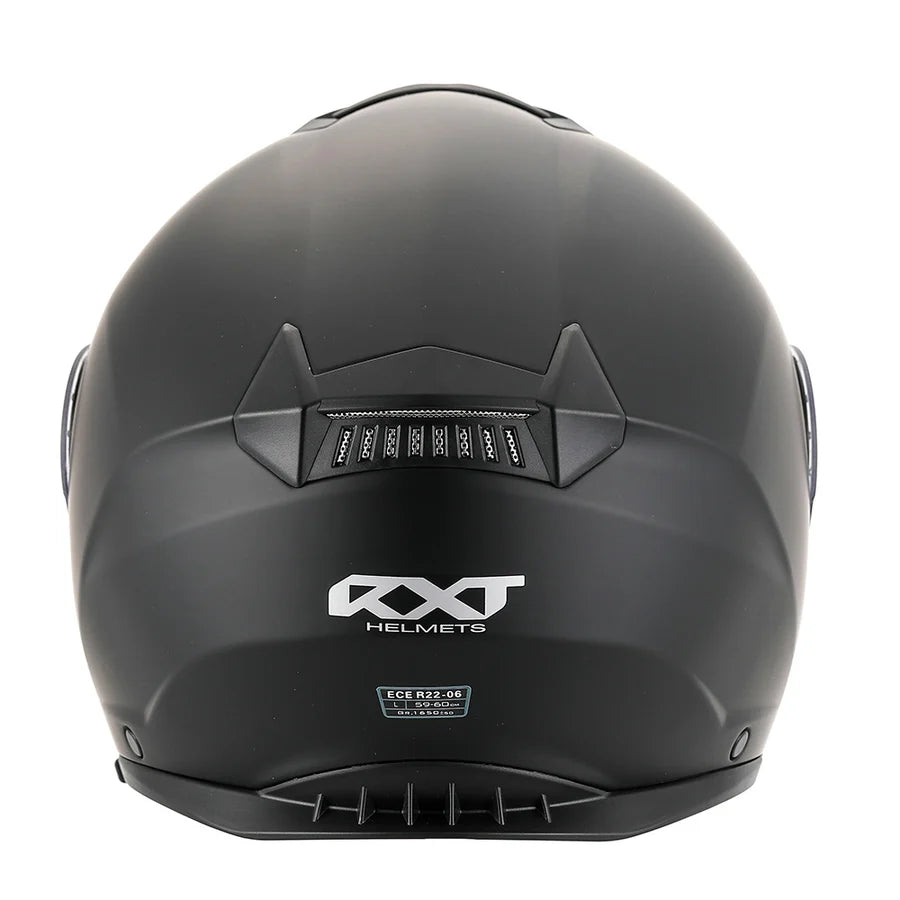 RXT 918 Flip-Up Matte Black Helmet - XXL