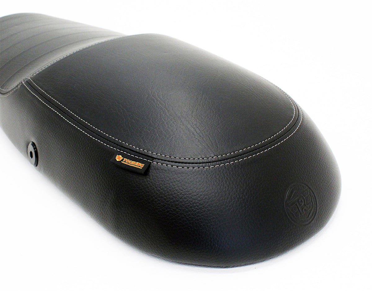 Royal Enfield Black Deluxe Touring Seat Continental GT 650