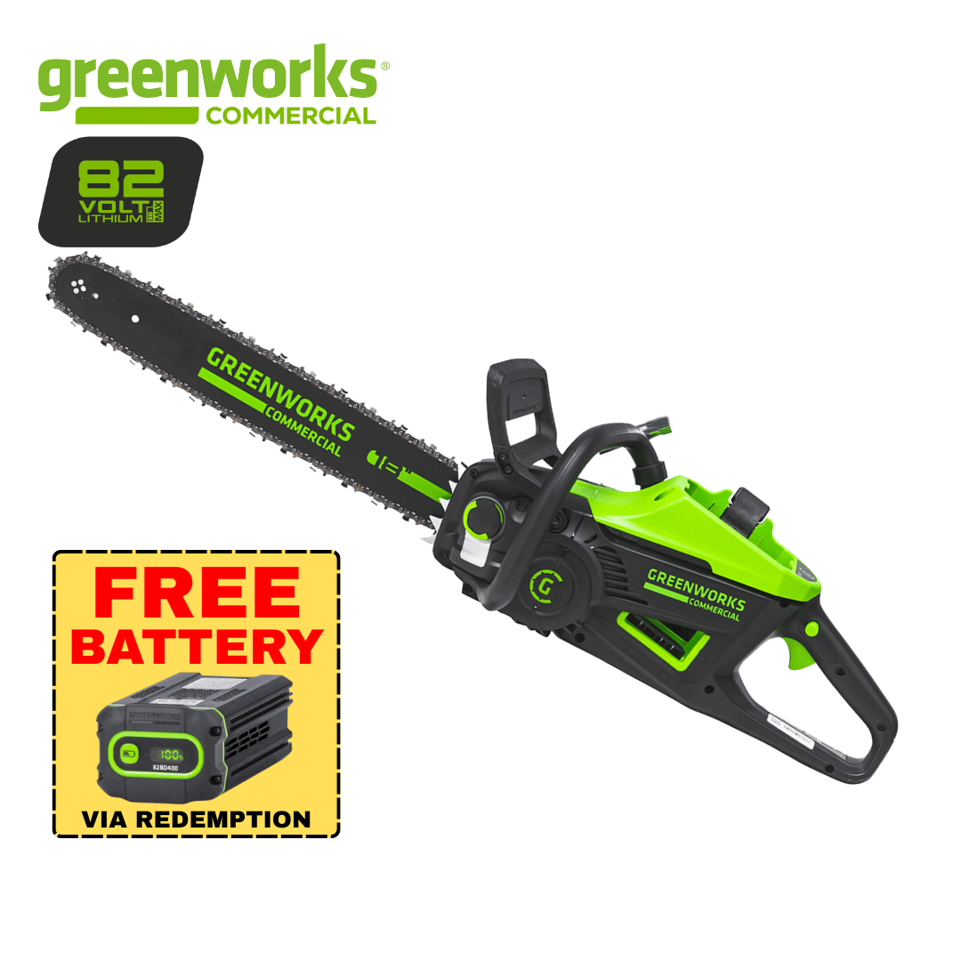 Greenworks 82V - 2.7kW Chainsaw 18" - Skin Only