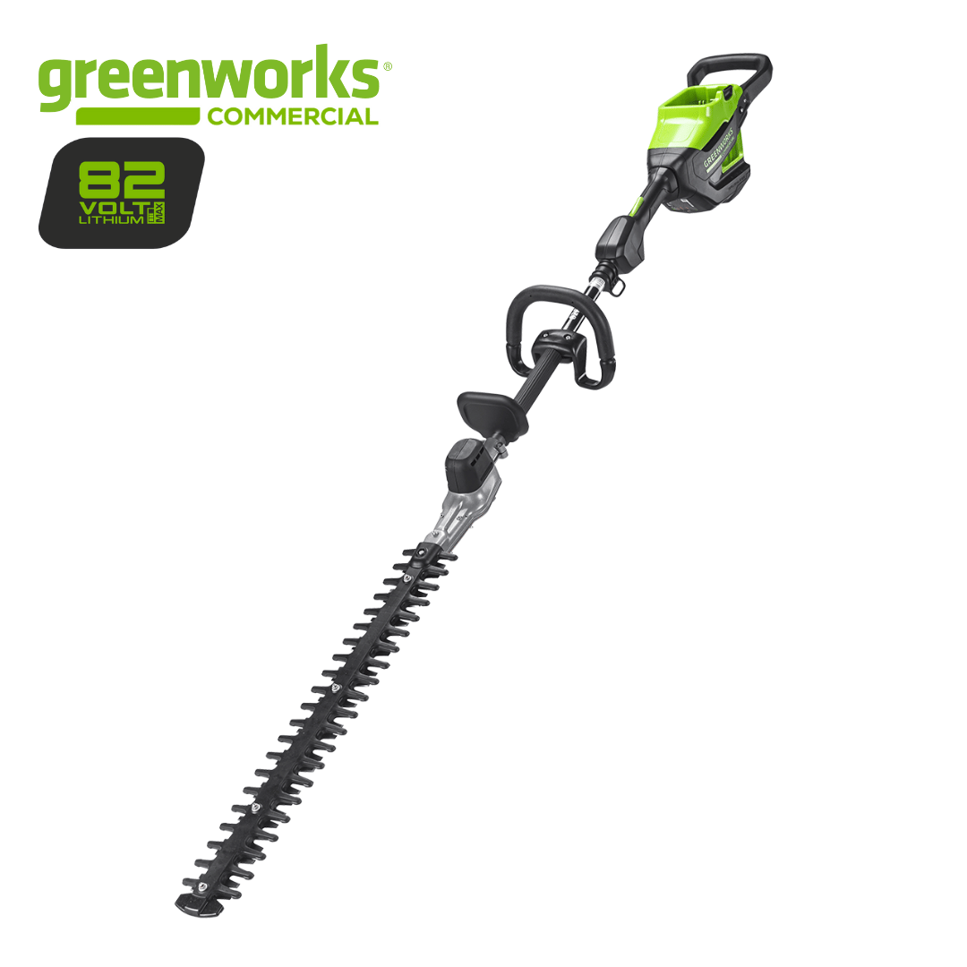 Greenworks 82V Gen II Short Pole Hedge Trimmer - Skin Only