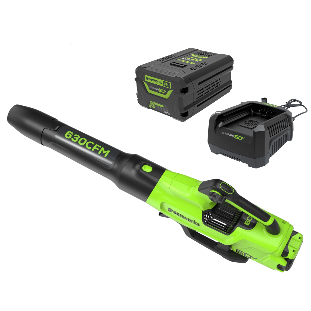 Greenworks 60V Pro Leaf Blower - 630 CFM – 1070m3/hr