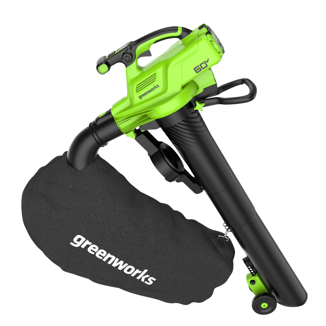 Greenworks 60V Pro Leaf Blower Vacuum – 520 CFM – 883m3/hr