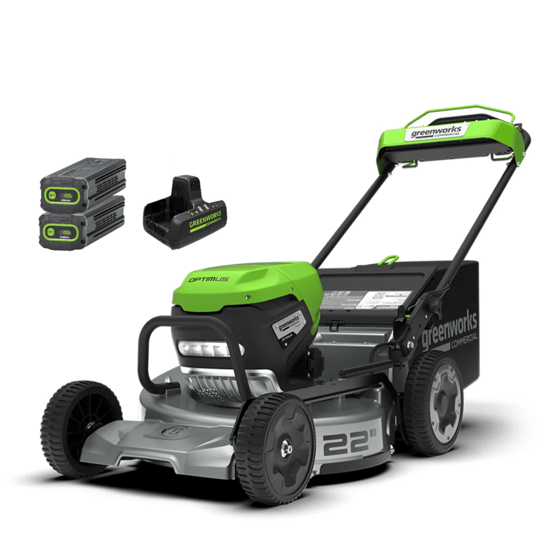 Greenworks 82V Optimus 22" ATM Self-Propelled Lawn Mower - KIT