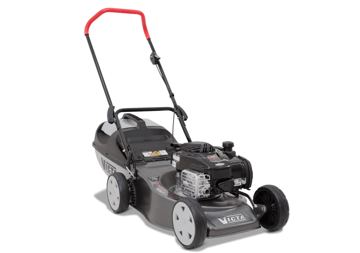 Victa - 18" Corvette 100 Steel Base - Cut & Catch Push Mower