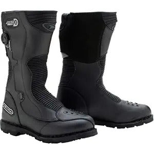 Freedom Advent Motorcycle Waterproof Boot - Black - 9