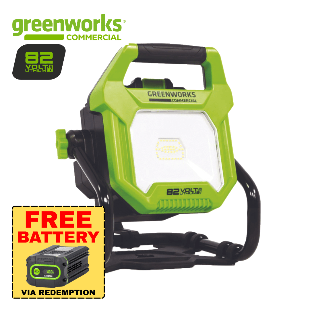 Greenworks 82V Commercial Work Light - Skin Only