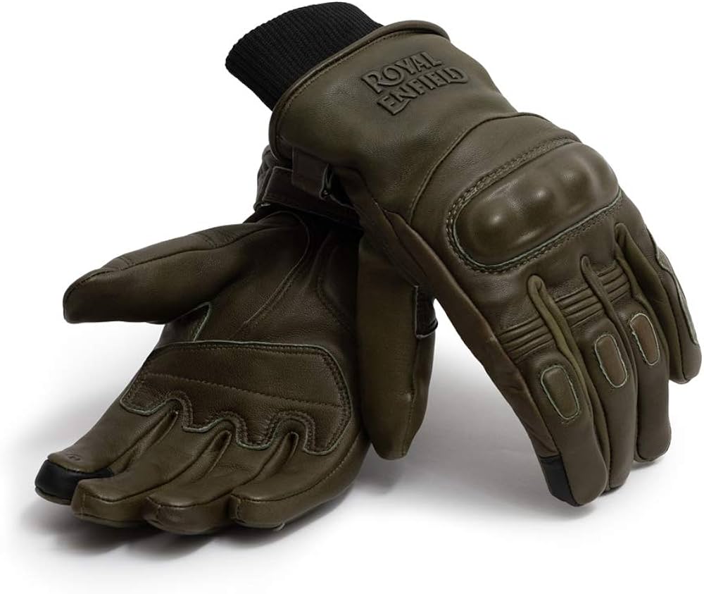 Winter Is Coming Motorcycle Gloves - Black